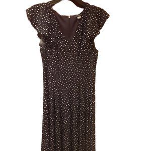 Tommy Hilfiger Polka-Dot Midi Dress Size 6